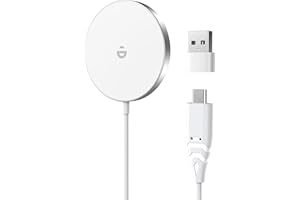 ROROSKIN Szybka ładowarka MagSafe do iPhone'a, bezprzewodowe ładowanie szybciej niż oryginalna indukcyjna stacja ładująca do iPhone 12/13/14/15 i AirPods Magnetic Wireless Charger Pad