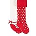 Pack Of Two Designer Babies Red Spot And Ballet Tights 0-3 Months
