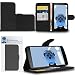 Produktbild iTALKonline LG Google Nexus 5 Kohlefaser Schwarz PU Leder Exekutiv Multi Function Mappen Kasten Abdeckung Veranstalter Flip mit der Credit / Business Card Geld-Inhaber Integrated Horizontaler Betrachtungsstandplatz