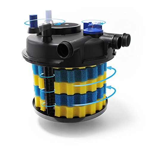 SunSun CPF-10000 Druckteichfilter UVC 11 W 10000 L/h Teich Filter Teichfilter - 4