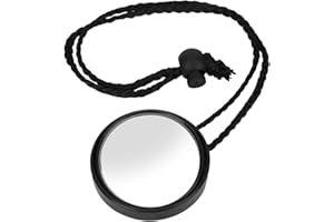 BUOSHA BAOK Miroir de plongée, Fournitures de plongée Petit avec lanière pour la plongée sous-Marine en Bateau de plongée pour la Suspension latérale