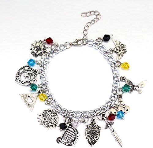 Vintage Fairytale Charms The legend of Zelda Narnia Style Novelty Chain Bangle Bracelet
