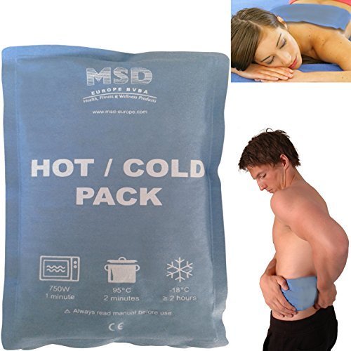 Msd COUSSIN Argile FROID-CHAUD Réutilisable Pas De Gel 25x35 cm HOT froid PACK - GRANDES - DOUX AU TOUCHER