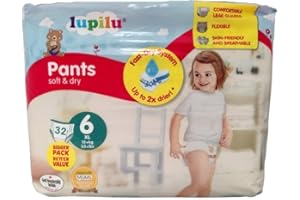 TRIZINGA Lupilu Size 6 XL Nappy Pants 32 Pack