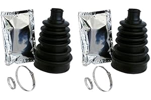 OC-PRO 2 Soufflets DE CARDAN UNIVERSELS pour Auto avec Colliers ET Graisse