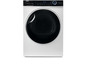 Haier I-PRO SERIES 7 - HD90-A3979-S, Secadora bomba de calor 9 kgs, Inverter, Tambor XXL con led, 14 programas, i-Time, i-Refresh (microvapor), Antiarrugas, 66dba, A+++