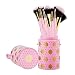 BH Cosmetics Dot Collection 11 Piece Brush Set in Pink