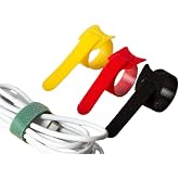 Tek-İş 10mm x 19cm Cırt Cırt Kablo D&uuml;zenleyici Bant &ndash; 6&rsquo;lı S&ouml;k Tak Seti