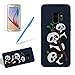 Produktbild Girlyard Hülle für Galaxy S9 - Weich TPU Silikon Schutzhülle Niedlichen 3D Panda Muster Entwurf Schale Tasche Flexible Gummi Dünn Etui Matt Cover Anti-Stoß Kratzfeste für Samsung Galaxy S9 Navy Blau