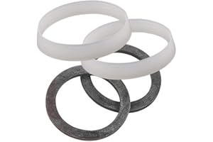 184011 Schläfer Assortiment Seal Set for Odour Traps 1 1/2 Inch for Sink Siphons, Universal Rubber Wedge Seal, for Drain Pipe for Kitchen Sink