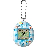 Tamagotchi Orijinal Sanal Bebek &Ccedil;i&ccedil;ekli Kumaş Deseni