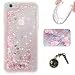 Produktbild für Apple iphone6 plus (5.5") Hülle, 3D Fließen Flüssig Schwimmend Treibsand Stern Bling Luxus Shiny Glanz Sparkle Kristall Crystal Bunte der Liebe Design zurück Tasche Schutzhülle für Apple iphone6 plus (5.5") Liquid Case +Staubstecker