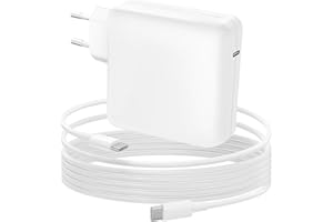 DODAUG Mac Book Ladekabel,USB C Ladegerät 96w Schnell Netzteil für MacBook Pro 16, 15, 14, 13 Zoll, MacBook Air 13'', iPad Pro 12.9/11'' 2020/2019/2018 mit 1.8M USB C zu C Ladekabel