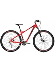 Mountain Bike Cicli Adriatica Wing M2.2 con marco de aluminio, frenos de disco hidráulico, horquilla delantera suave, cambio Shimano a 30 Velocidad, Arancio Fluo