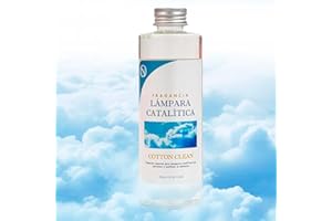 M MAMA MANUELA Fragancia para Lámpara Catalítica Aroma Cotton Clean (200ml)- Elimina Malos olores e impurezas, perfuma y Limpia. Compatible con Todas Las lámparas catalíticas.