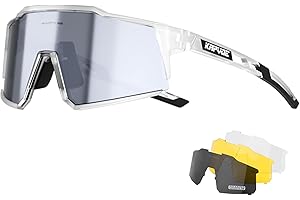 KAPVOE Polarizzati Occhiali Da Ciclismo Con 1 Lenti o 4 lenti Intercambiabili TR90 Sport Occhiali Da Sole Donne Uomini K9022