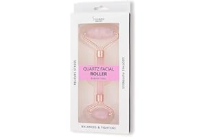 ‎SINCERO SALON Sincero Salon - Rosenquarz Roller Gesicht Massagegerät - Jade Roller Gesicht - Anti-Falten Gesichtsmassagegerät - Sofortiges Gesichtslifting - Gesichtsmassagegerät Gegen Falten - Face Massager