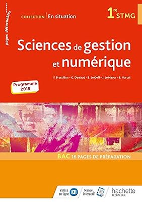 Hachette education En situation Sciences de gestion et numérique 1re STMG - Livre élève - Éd. 2019