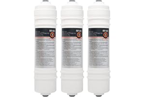 PROFRIGO RF-M6 filtro de agua | 3x Filtro externo para frigoríficos compatible con Midea, Comfee, Hanseatic, Teka Side by Side