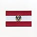 Produktbild 60 x 35 mm Österreich Flagge + Adler Austria Flag Wien Aufnäher Aufbügler 0949 B