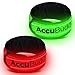 Produktbild AccuBuddy LED Armband, Helles Jogging Licht und reflektierendes Leuchtarmband für mehr Sicherheit im Dunkeln, 2er Set