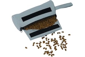 WEGLOK Apportable Chien Robuste pour friandises - Boudin Chien Mordant - Jouet Pour Chien Idéal - Chien accessoires Essentiels, Flotte, à Lancer, Dressage de Chiots et Chiens de (Gris)