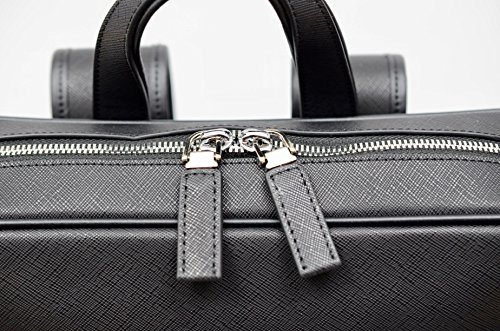 INSPIRATIO – Luxuriöser Rucksack | Extrem hochwertig verarbeitet | Backpack als Laptop oder Akten-Tasche für Business und Büro, Sport-Bag oder im Hand-Gepäck | Unisex-Design für Damen & Herren - 6