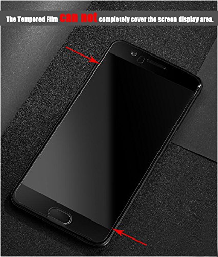 [2 Stück] OnePlus 5 Schutzfolie, Beyeah Panzerglas Displayschutzfolie [9H Härte] [Anti-Kratzen] [Anti-Öl] [Anti-Bläschen] [lebenslange Garantie] - 5