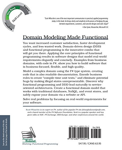 Livres Couvertures de Domain Modeling Made Functional: Tackle Software Complexity With Domain-Driven Design and F#