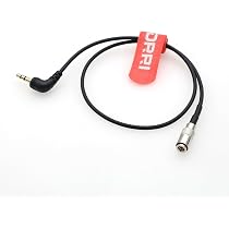 DRRI UltraSync One Timecode-Kabel – DIN 1.0/2.3 Auf 3,5 Mm Klinke (45 Cm, Für Audio-Sync)