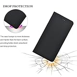 Huawei Nova Hülle, IVSO Hohe Qualität Advanced Shock Absorption Technology Case Folio Tasche Cover für Huawei 51090UAW nova Smartphone (12,7 cm (5 Zoll), 32GB, Dual-SIM, 12 Megapixel Kamera, Android), Schwarz - 