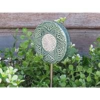 Keramik Pflanzenstecker Beetstecker Gartenstecker Gartendeko Gartendekoration Handmade