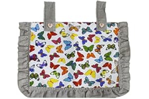 Russo Tessuti Copriforno Coprifornello Piano Cottura Butterfly Farfalle Multicolor-Beige-Copriforno