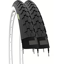 ECOVELO Pneus 24 X 1 3/8 (37-540) Chambres Vélo Adulte Unisexe, Blanc - Foto 6