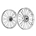Kingway JS2L Zipp Bike Alloy Wheel Set of 2 19/19 Inch Silver CNC for Royal Enfield Electra/Thunderbird RS.10748.00