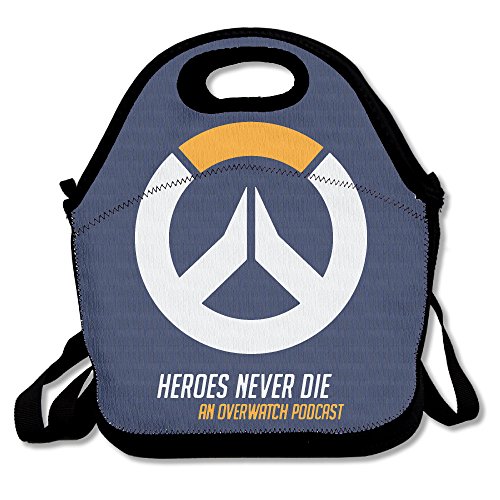 superww juegos Overwatch Logo bolsa para el almuerzo Tote bolso