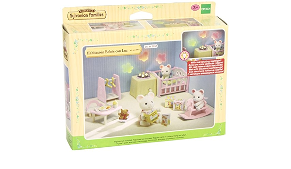 Sylvanian Families Chambre Pour Bebe Avec Lumiere 2984 Amazon Fr Jeux Et Jouets