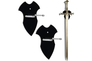 HHUXIUE Schwerthalter, Schwert-Wandhalterung, Axthalter, Schwertaufhänger für Wand, Schwerthalter, Axt, vertikale Anzeige und Dekoration