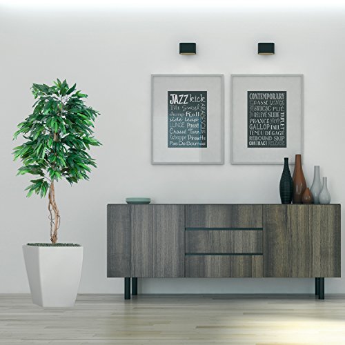 Mangobaum, Echtholzstamm, Kunstbaum, Kunstpflanze – 180 cm - 5