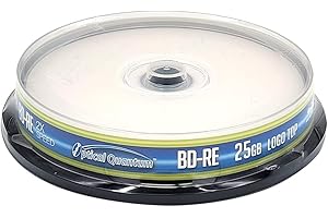 Optical Quantum OQBDRE02LT-10 disque vierge Blu-Ray BD-RE 25 Go 10 pièce(s) - Disques vierges Blu-Ray (BD-RE, 25 Go, 120 mm, 2x, 2x, Boîte à gâteaux)