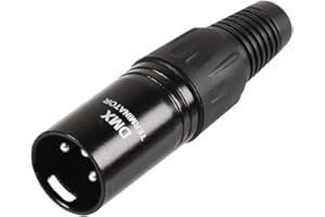 PROSIGNAL PRO SIGNAL PSG08764 Terminador XLR DMX de 3 pines (paquete de 2)