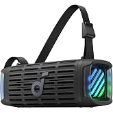 Anker Soundcore Boom 3i Bluetooth Hoparl&ouml;r, IP68 Su Ge&ccedil;irmez, 50W BassUp&trade; 2.0 Ses, 16 Saat &Ccedil;alma S&uuml;resi, Siyah - D5100