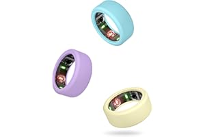 SIMPLETHINGS SimpleTings Smart Ring Protector Lot de 3 coques de protection en silicone anti-rayures pour bague Oura/Ultrahuman Ring/Sumsang Galaxy Ring Cover pour Oura Gen 3/Ultrahuman Ring Air pour Working Out