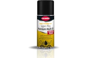 ‎CARAMBA Caramba Super Plus Premium Multi Öl, Rostlöser, Schmiermittel, Kontaktspray und Reiniger, Verschleiß- und Korrosionsschutz, Mono-Sprühkopf, 100 ml