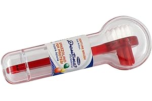 MEGADENT DEFLOGRIP GERHARD REEG GMBH Dentonet Prosthesis Brush Small + Travel Box Pack of 1