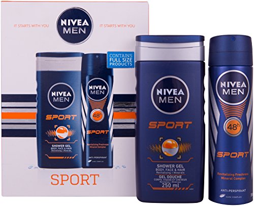 Nivea Sport Gift Set for Men's - 2 Pieces