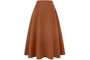 IDEALSANXUN Falda clásica para Mujer