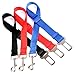 Heavy Duty Waterproof 2-in-1 Car Split Velcro Rear Seat Protector & Boot Liner plus Dog Lead Seat Belt