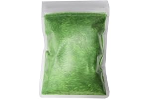 GXGM Simulation de mousse Plante d'herbe | Herbe Modelisme | Herbe statique | Static Grass Powder Model Railway Layout Grass 30 g/sac| Fausse herbe (Vert émeraude)