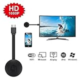 Bonega ® WiFi Receiver 1080P Audio Video DLNA Airplay Miracast Dongle...